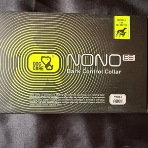 New Nono Dog Care Bark Control Collar 5 Levels to Adjust All Breeds